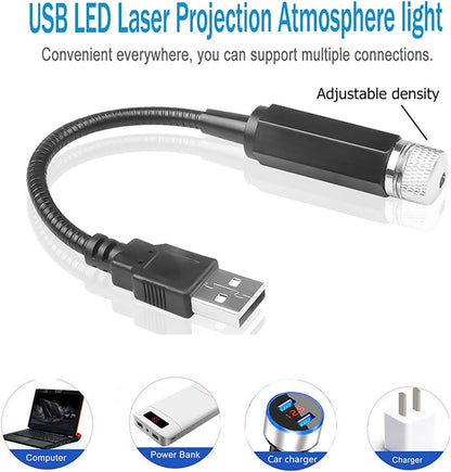 LATTCURE LED Light, Car USB Plug-and-Play