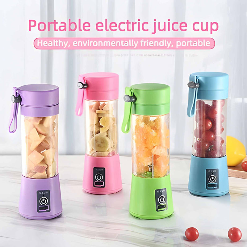 Portable Rechargeable 6 Blades Juicer Blender Machine with FREE Surprise Gift - Hot Selling 2026