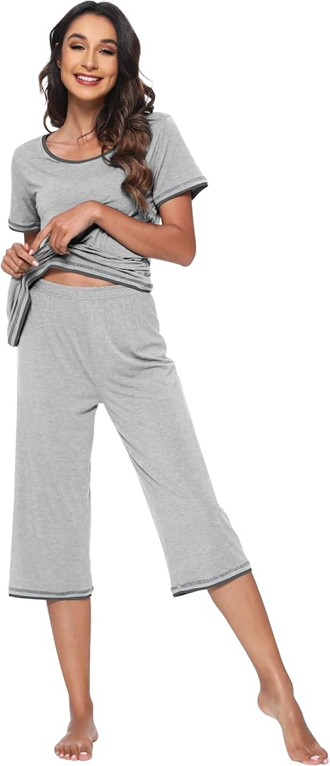 Bamboo Pajamas Set for Women Soft Sleepwear