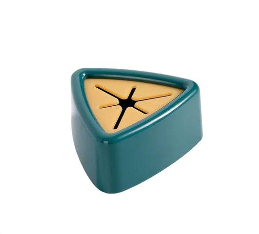 Wall mounted hook triangle shaped