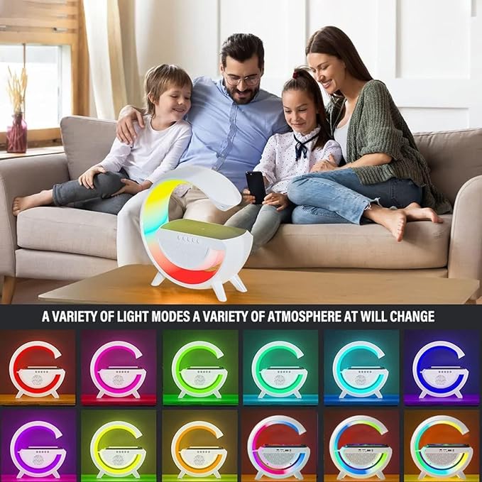 Led Wireless Charger Speaker