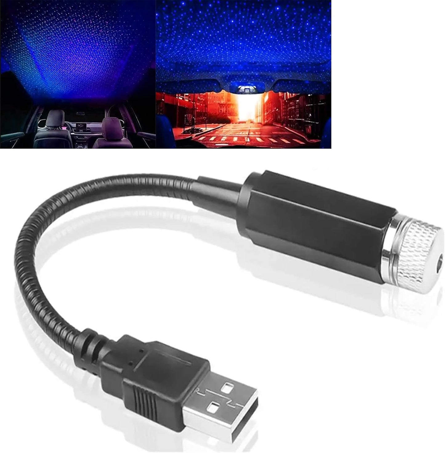 LATTCURE LED Light, Car USB Plug-and-Play