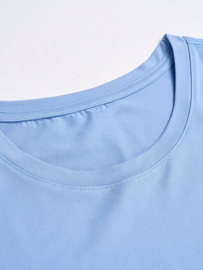 Cool Blue Oversize Tee