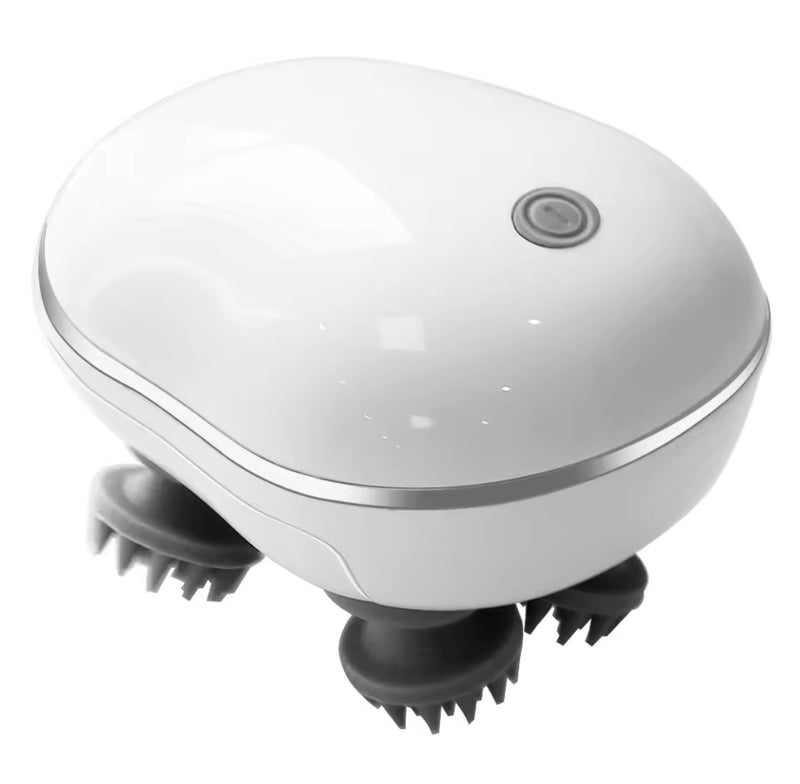 Smart Scalp Cleaner & Massager, Easy Massage to Soothe the Scalp, Deep Vibration Brush for Hair Wash, Relaxation, Rechargeable and Easy to Clean
