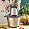 Stainless Steel Electric Meat Grinder Copper Winding Powerful Heavy Motor