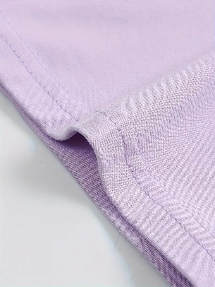 Relaxed Trendy Fit - Soft Lilac Oversize Tee