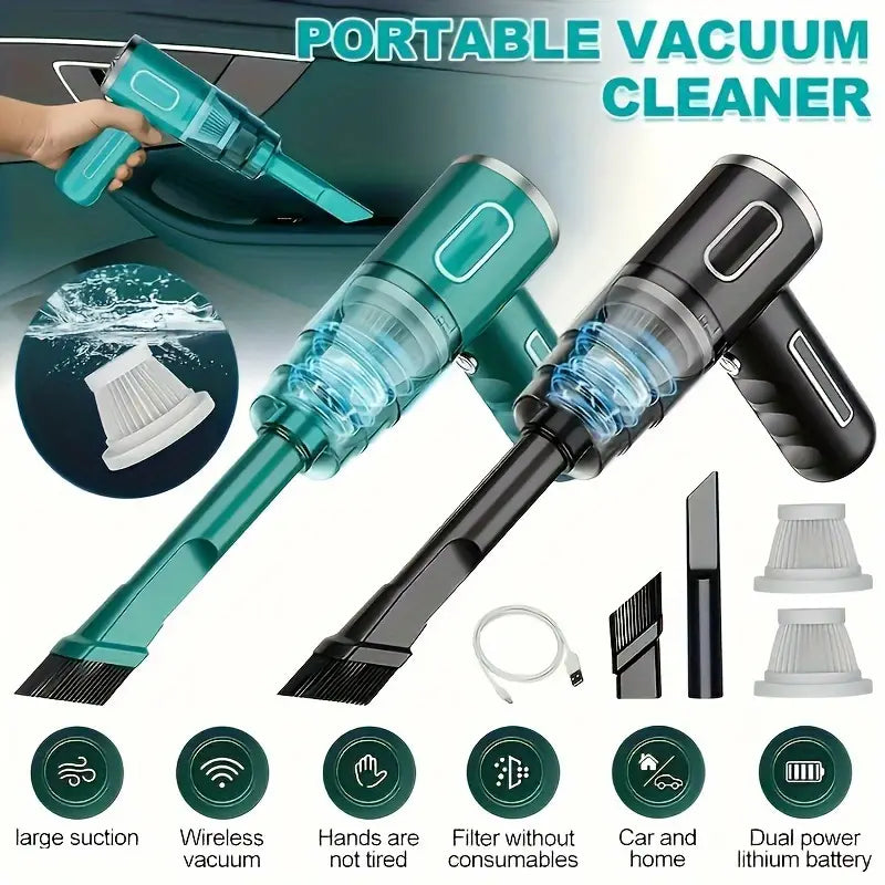 Smart Rechargeable 3 in 1 Vacuum Cleaner & Blower – Portable Power Cleaner