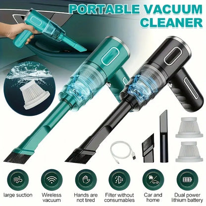Smart Rechargeable 3 in 1 Vacuum Cleaner & Blower – Portable Power Cleaner