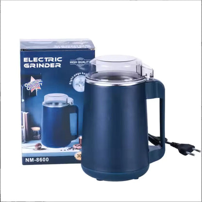 Electric grinder 8 blades 500 ml stainless steel spice herbs coffee dry and wet dual use nut spice grinder new 2025 hot selling