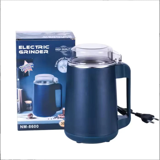 Electric grinder 8 blades 500 ml stainless steel spice herbs coffee dry and wet dual use nut spice grinder new 2025 hot selling