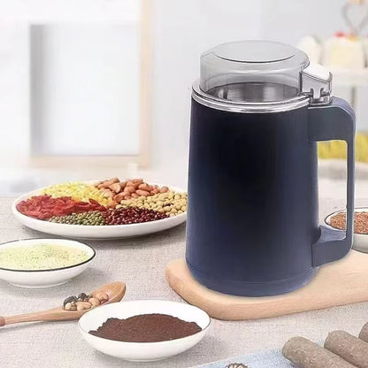 Electric grinder 8 blades 500 ml stainless steel spice herbs coffee dry and wet dual use nut spice grinder new 2025 hot selling