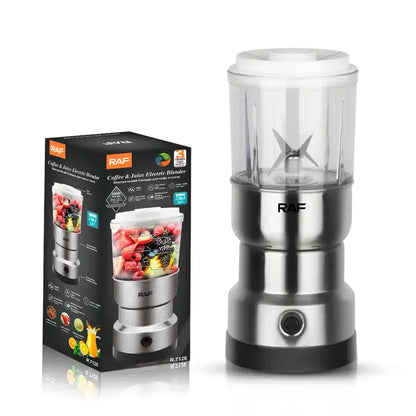 RAF Electric Grinder 300 Watt Stainless Steel 4 Blades & 2 Sizes