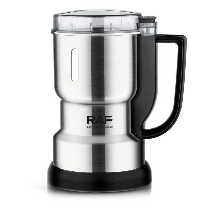RAF Multifunctional Grinding 8 Blades Stainless Steel Blade Spice, Herbs & Coffee Bean Grinder