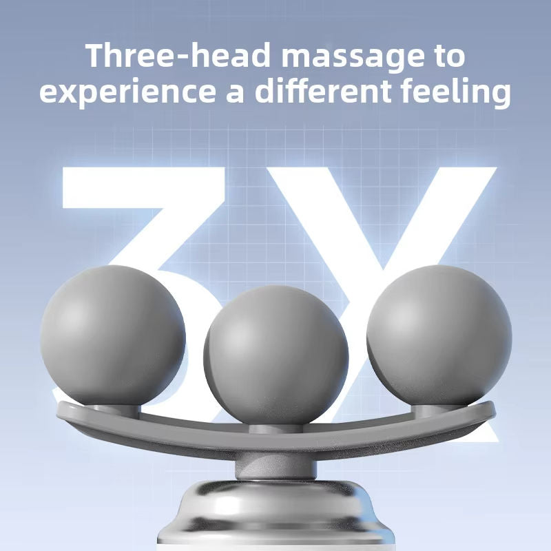 Massage Gun 3 Head Massager Daily Relaxation LM-810T - New Arrival 2026