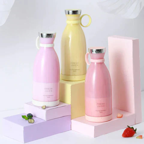 Portable Mini Juicer USB Rechargeable 6 Blades