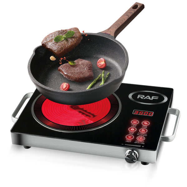 RAF R.8019 3500W Infrared Electric Stove  High Power Hot Plate with Digital Control