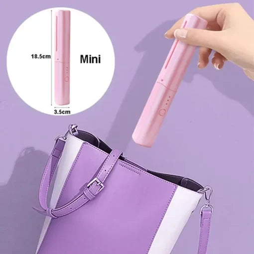 Hair Straightener Rechargeable Cordless Travel Comb - 2025 Latest Hairdressing Comb