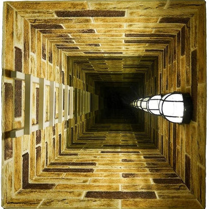 Infinity Mirror Effect Modern 3D Wood Table New Arrival Hot Selling 2026