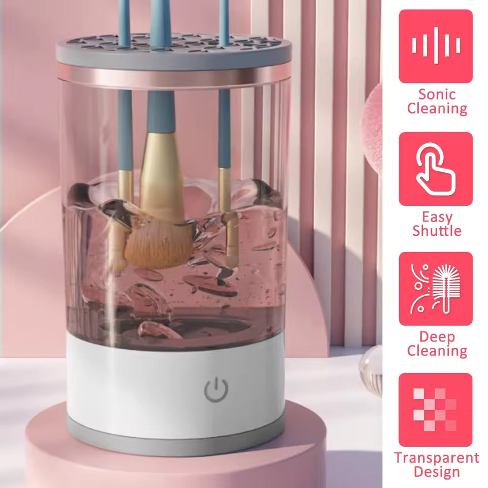 Portable Electric Makeup Brush Cleaning and Drying Stand