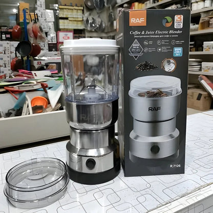 RAF Electric Grinder 300 Watt Stainless Steel 4 Blades & 2 Sizes