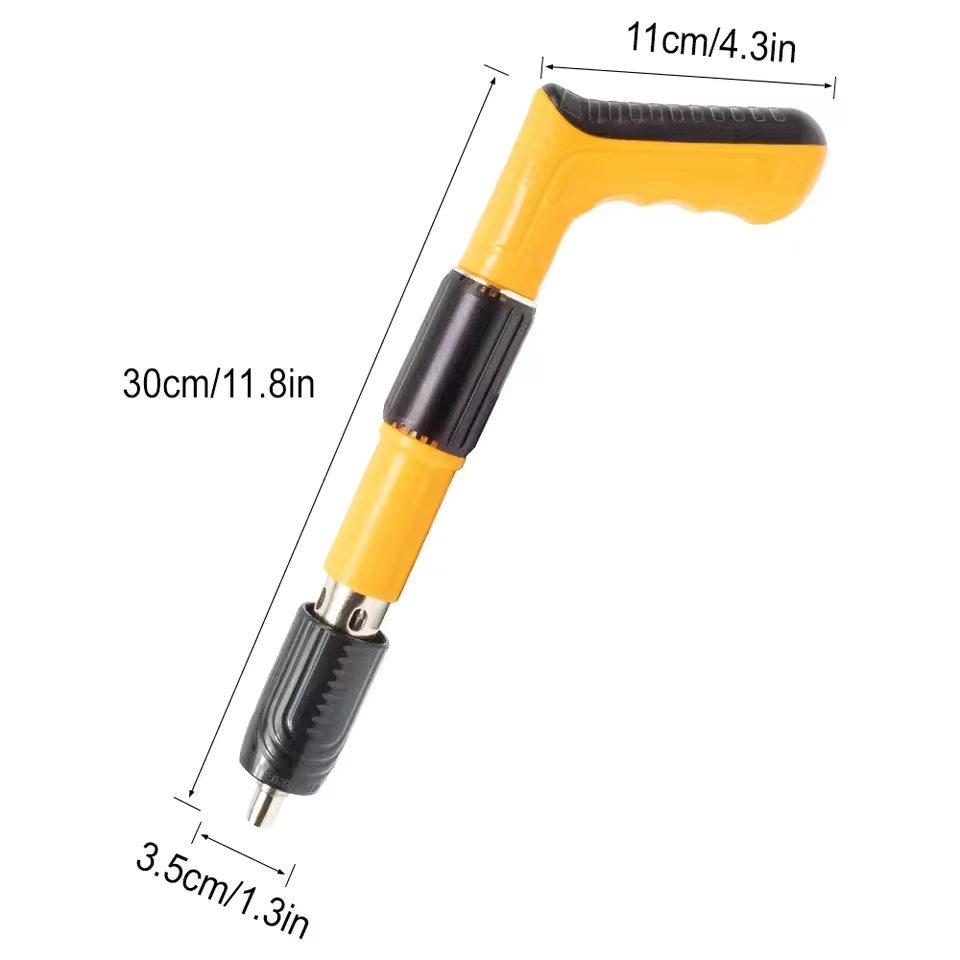 Heavy Duty Nail Gun for Concrete Walls Ceiling Installation and Wood Working