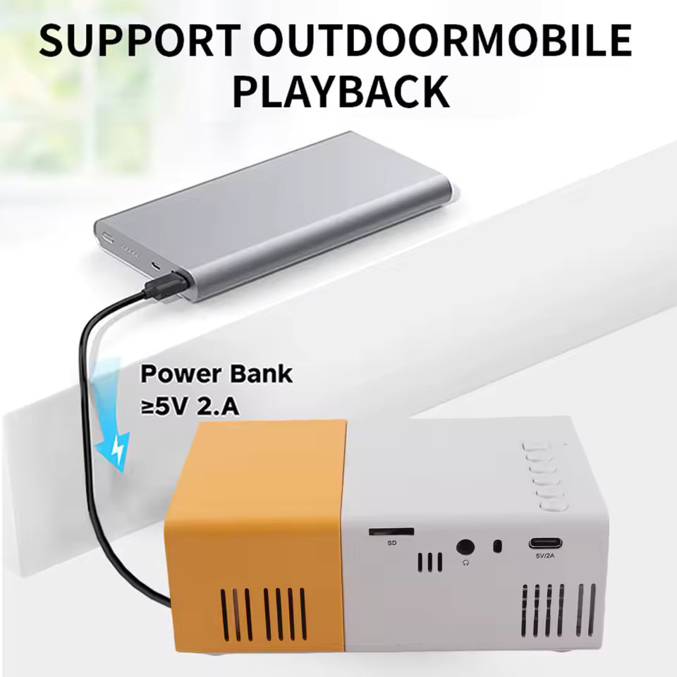Portable Projector LED Home Theater