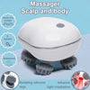 Smart Scalp Cleaner & Massager, Easy Massage to Soothe the Scalp, Deep Vibration Brush for Hair Wash, Relaxation, Rechargeable and Easy to Clean