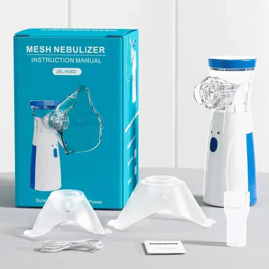 Portable Nebulizer Machine with Mask for Kids & Adults  – Cough, Cold & Breathing Relief