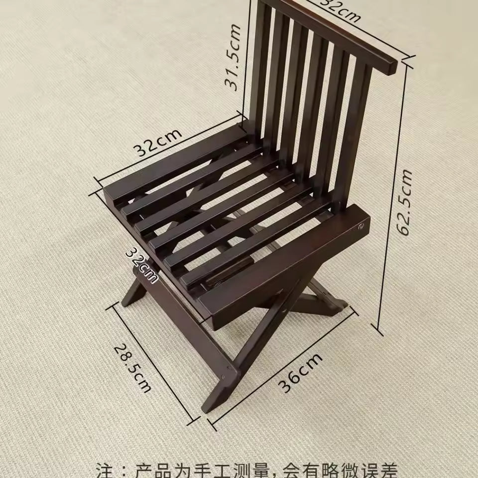 Foldable Portable Multi Purpose Backrest Chair, Stool & Table New Arrival 2026