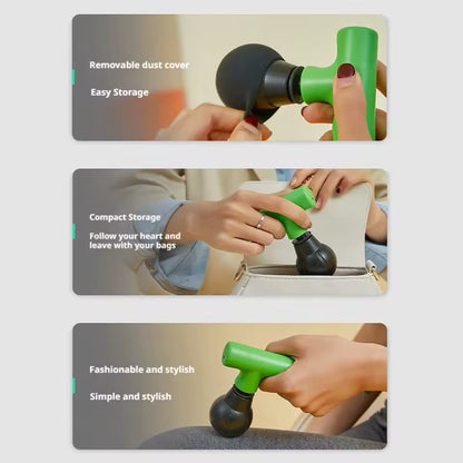 Mini Massage Gun Rechargeable Deep Tissue Massager Pain Relief