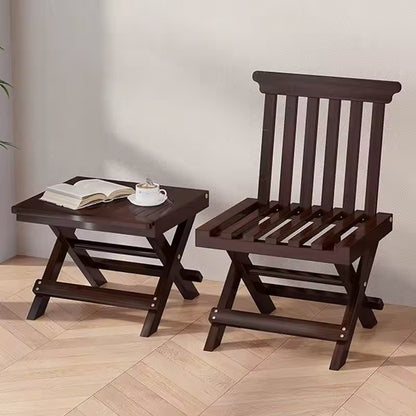 Foldable Portable Multi Purpose Backrest Chair, Stool & Table New Arrival 2026
