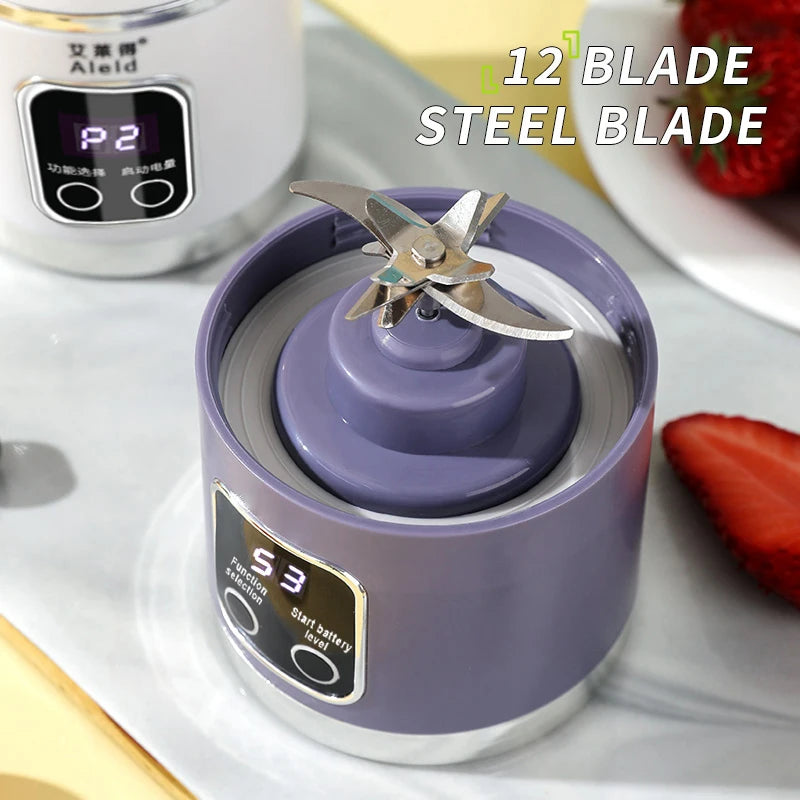 Portable Rechargeable Smoothie Juicer Blender HS-860 Compact, Multi-Purpose Juicer - New Arrival 2026