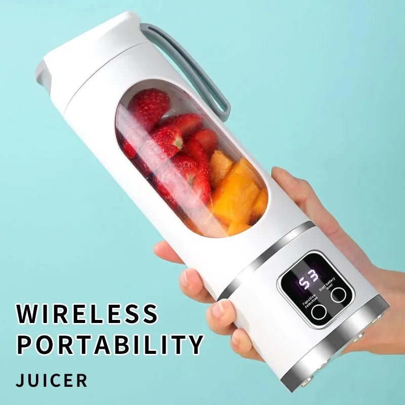 Portable Rechargeable Smoothie Juicer Blender HS-860 Compact, Multi-Purpose Juicer - New Arrival 2026