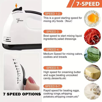 Multifunctional Scarlett Hand Mixer 7 Speed Hot Selling