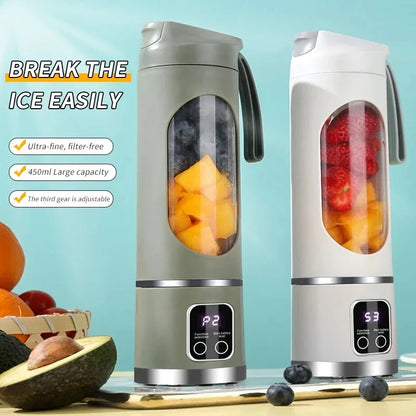 Portable Rechargeable Smoothie Juicer Blender HS-860 Compact, Multi-Purpose Juicer - New Arrival 2026