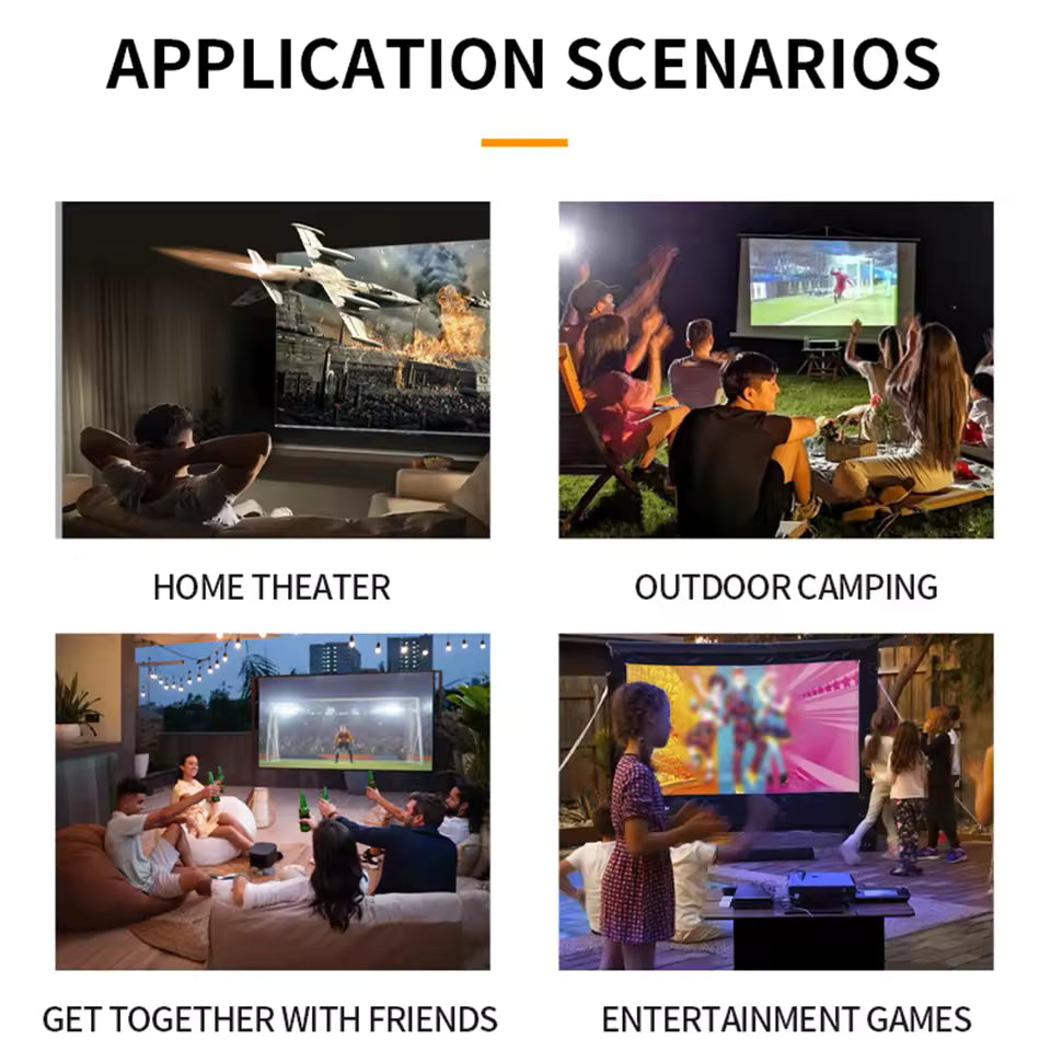Portable Projector LED Home Theater
