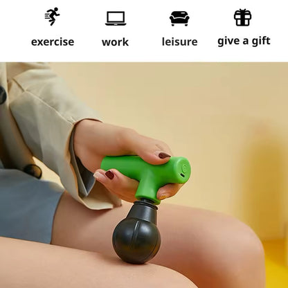 Mini Massage Gun Rechargeable Deep Tissue Massager Pain Relief