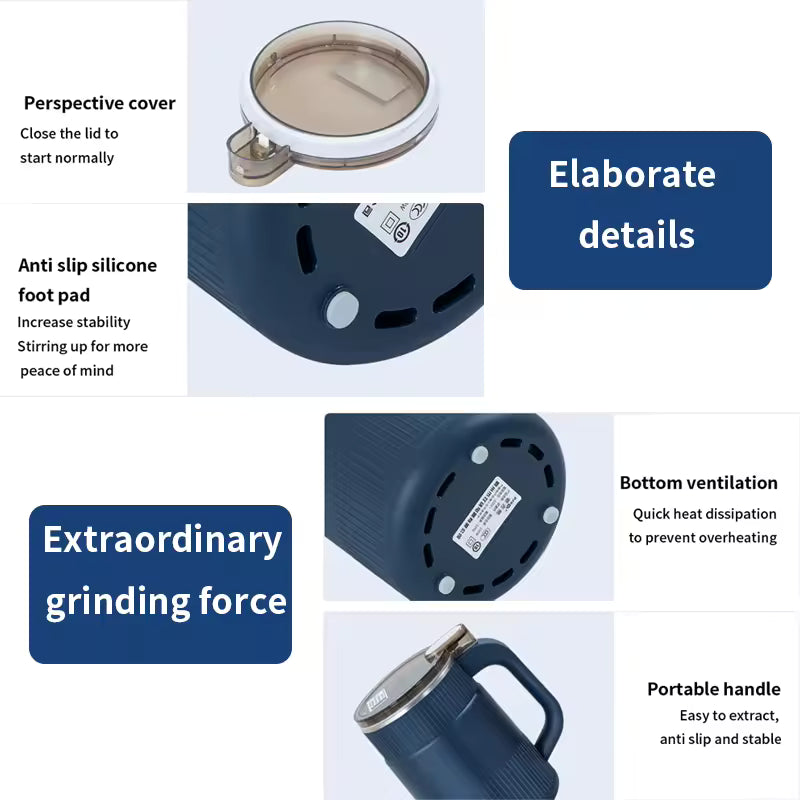 RAF Electric Grinder 500 ml & 300 Watt Nuts Spices Beans Flour Crushing Mill Light