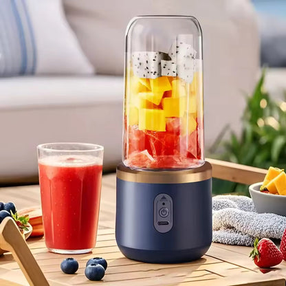 Portable Rechargeable Blender With Cup, Perfect for Smoothies & Travel