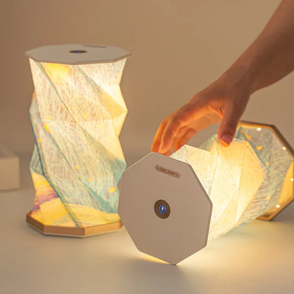 Portable Rechargeable LED Foldable Night Light LED Touch Lamp New Creative 2024