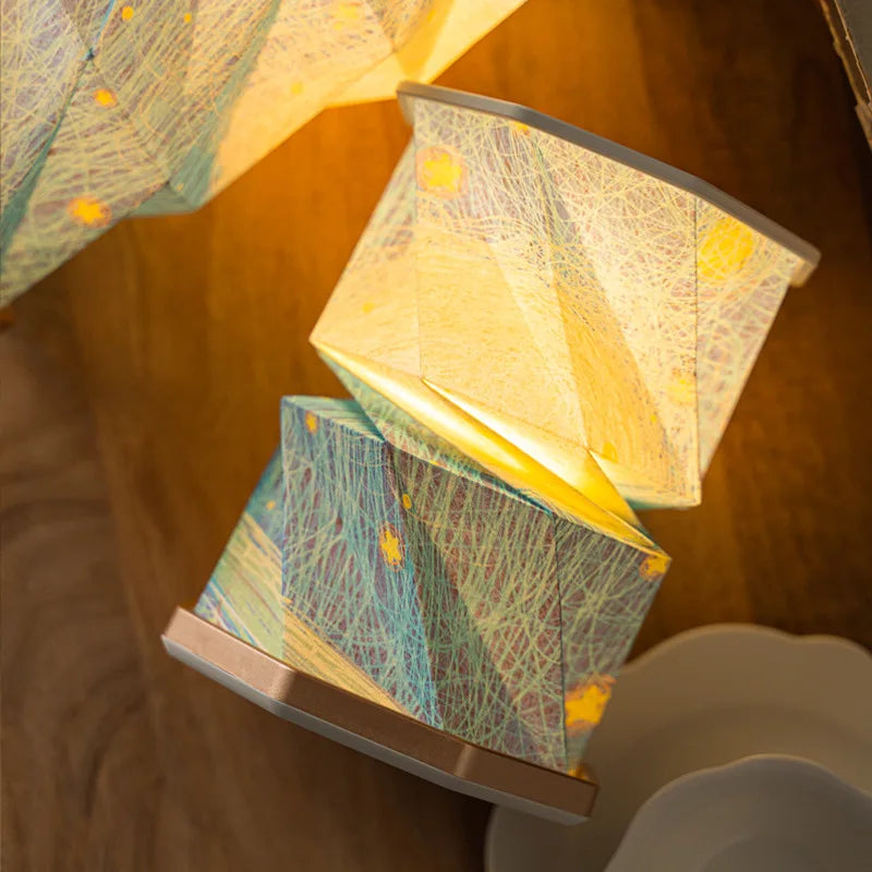 Portable Rechargeable LED Foldable Night Light LED Touch Lamp New Creative 2024