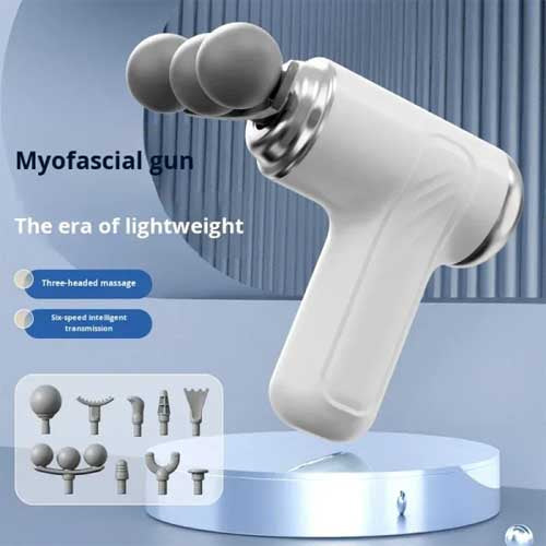 Massage Gun 3 Head Massager Daily Relaxation LM-810T - New Arrival 2026