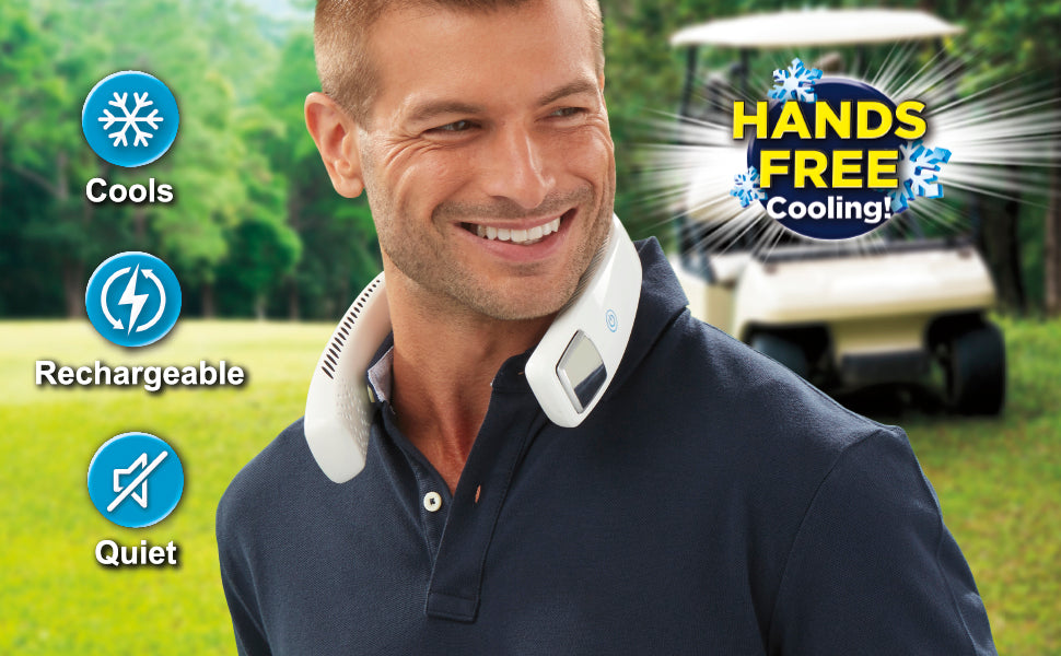 Arctic Air Freedom – Portable Hands-Free Neck Fan Cooler