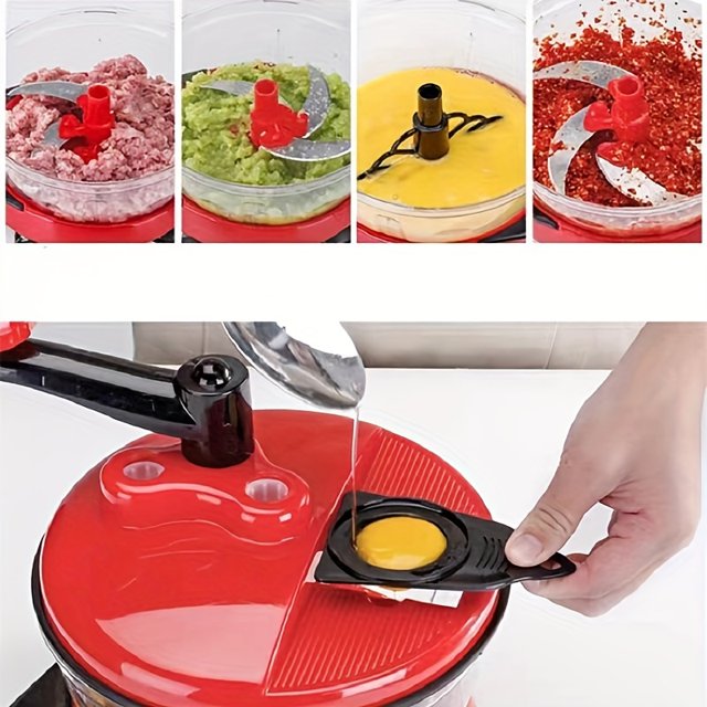 Multi-Function Shredder Vegetable Cracker Hand Stir Meat Meat Grinder Machine