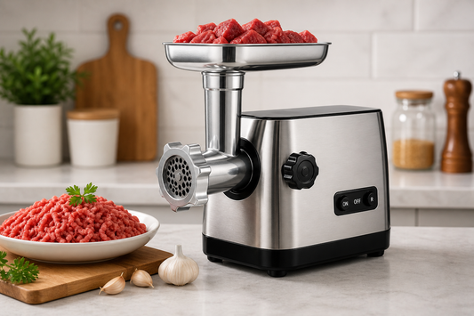 Meat Grinder 1800W Heavy Duty Electric Mincer with Stainless Steel Blades