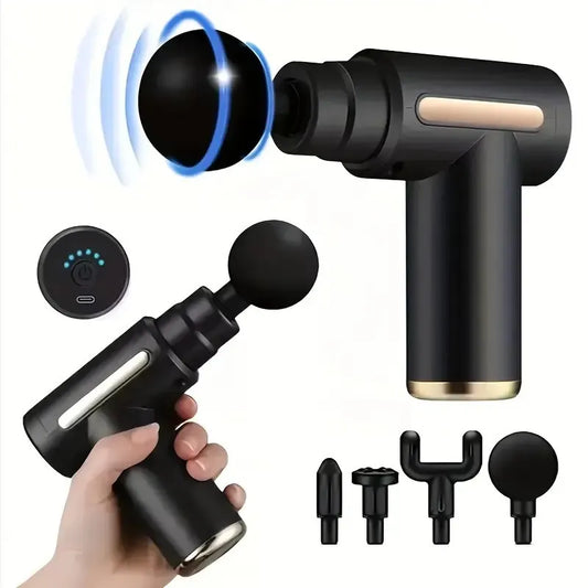 Portable Electric Massage Gun for Body Pain Relief & Relaxation
