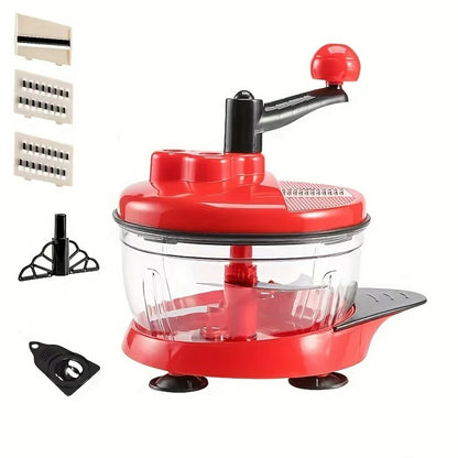 Multi-Function Shredder Vegetable Cracker Hand Stir Meat Meat Grinder Machine