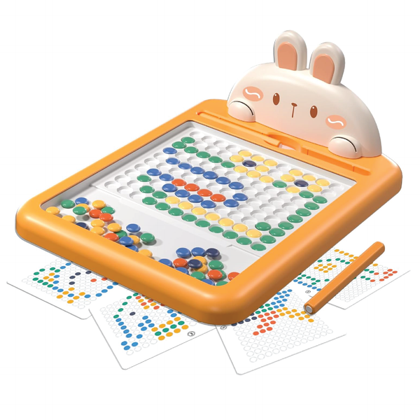 Magnetic Doodle Drawing Board – Fun Learning Toy with Dot Beads for Kids
