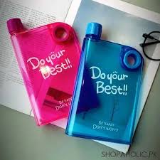 Note book water bottle 350ml