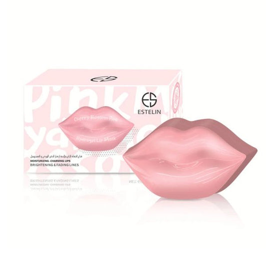 Estelin Skin Care Moisturizing Restoring Cherry Blossom Pink Hydrogel Lip Mask – 60g  (22pcs)